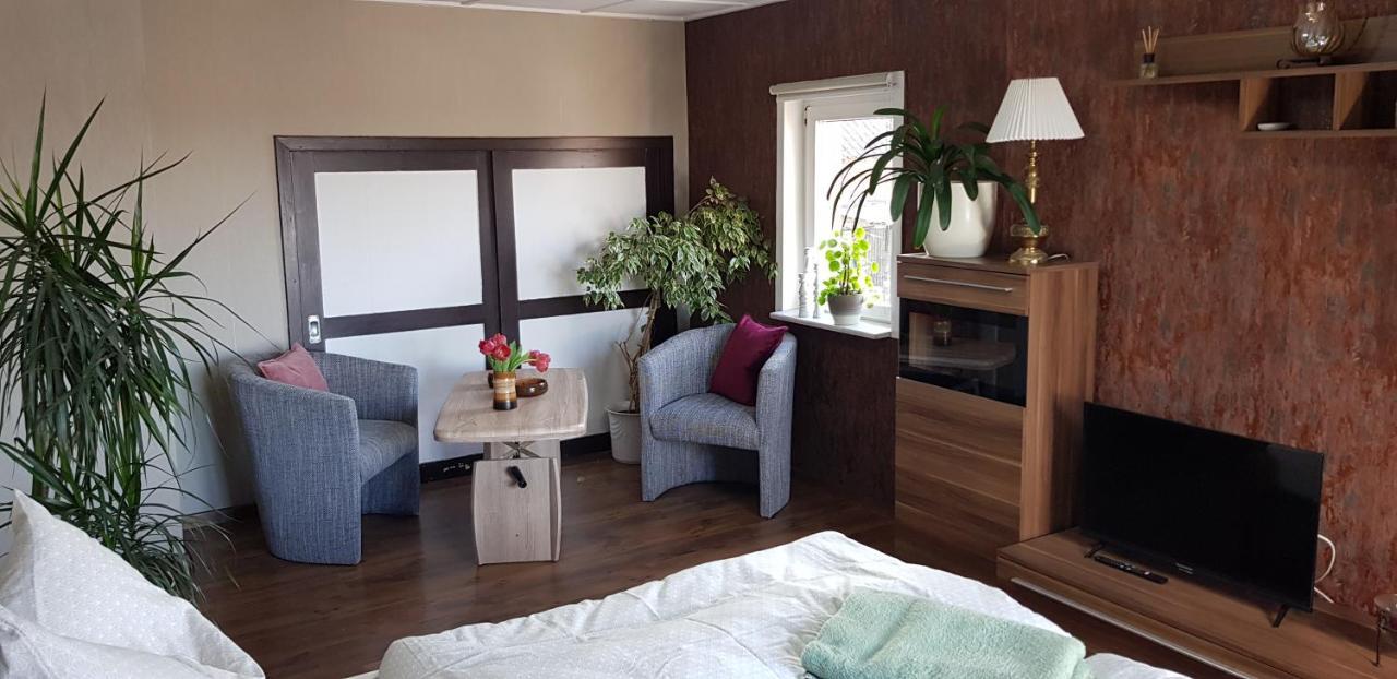 Ferienwohnung Malu Sol Im Harz - Stilvoll, Gemuetlich, Tierfreundlich - Mit Garten Allrode Exterior photo